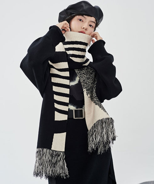 Geometric Pattern Stole